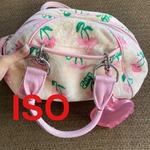 IN SEARCH OF THIS PINK CHERRY JUICY COUTURE BAG!!